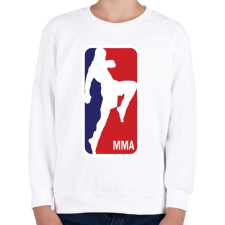 PRINTFASHION MMA - Gyerek pulóver - Fehér gyerek pulóver, kardigán