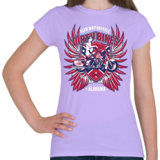 PRINTFASHION Mocskos motorok - Női póló - Viola