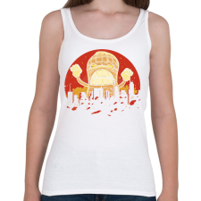 PRINTFASHION Mogyoró szörny - Női atléta - Fehér női trikó