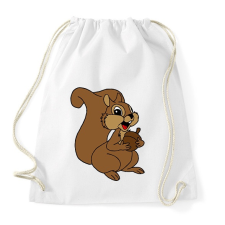 PRINTFASHION Mókus  - Sportzsák, Tornazsák - Fehér tornazsák