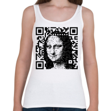 PRINTFASHION Mona Lisa - Női atléta - Fehér