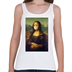 PRINTFASHION Mona Lisa protect yourself - Női atléta - Fehér