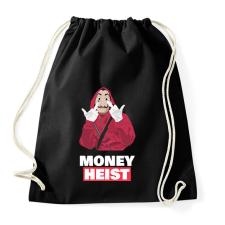 PRINTFASHION MONEY HEIST - Sportzsák, Tornazsák - Fekete tornazsák