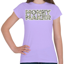 PRINTFASHION Money makeR - Női póló - Viola női póló