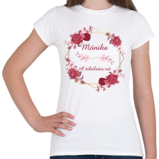 PRINTFASHION Mónika - Női póló - Fehér