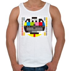 PRINTFASHION Monoscope 2 - Férfi atléta - Fehér