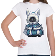 PRINTFASHION Monster Hunter Palico - Női póló - Fehér női póló