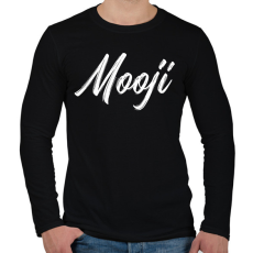 PRINTFASHION Mooji 1 - Férfi hosszú ujjú póló - Fekete