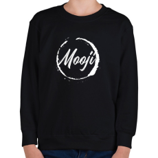 PRINTFASHION Mooji - Gyerek pulóver - Fekete