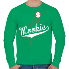 PRINTFASHION Mookie Redsox - Férfi pulóver - Zöld férfi pulóver, kardigán