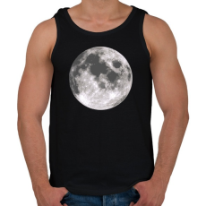 PRINTFASHION MOON - Férfi atléta - Fekete
