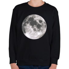 PRINTFASHION MOON - Gyerek pulóver - Fekete gyerek pulóver, kardigán