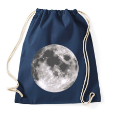 PRINTFASHION MOON - Sportzsák, Tornazsák - Sötétkék tornazsák