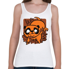 PRINTFASHION Mopsz - Női atléta - Fehér