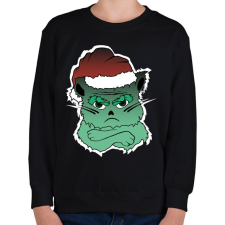 PRINTFASHION morcos macsek - Gyerek pulóver - Fekete gyerek pulóver, kardigán