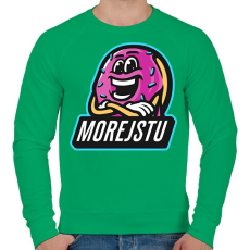 PRINTFASHION Morejstu - Férfi pulóver - Zöld