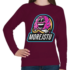 PRINTFASHION Morejstu - Női pulóver - Bordó