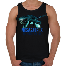 PRINTFASHION MOSASAURUS - Férfi atléta - Fekete atléta, trikó