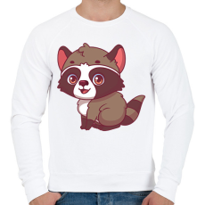 PRINTFASHION mosómaci - Férfi pulóver - Fehér