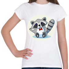 PRINTFASHION mosómedve - Női póló - Fehér női póló