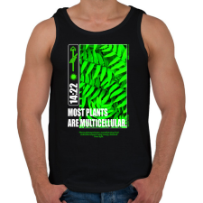 PRINTFASHION Most plants - Férfi atléta - Fekete atléta, trikó