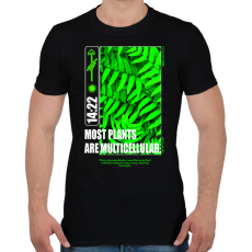 PRINTFASHION Most plants - Férfi póló - Fekete