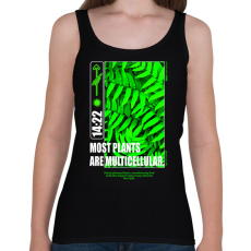 PRINTFASHION Most plants - Női atléta - Fekete