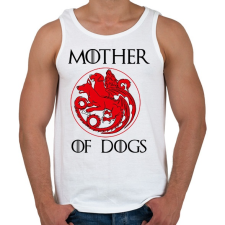 PRINTFASHION Mother of Dogs - Férfi atléta - Fehér atléta, trikó