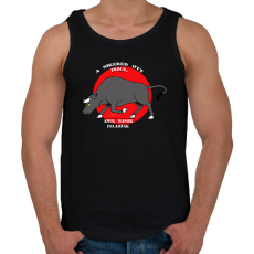 PRINTFASHION Motiváció - Férfi atléta - Fekete