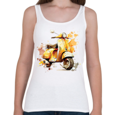 PRINTFASHION Motor  - Női atléta - Fehér