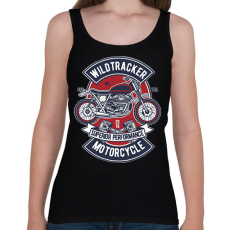 PRINTFASHION motor - Női atléta - Fekete
