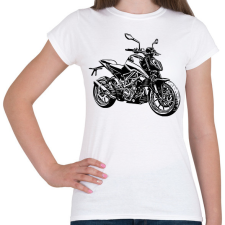 PRINTFASHION motor - Női póló - Fehér női póló