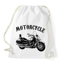 PRINTFASHION motor - Sportzsák, Tornazsák - Fehér tornazsák