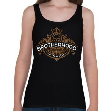 PRINTFASHION Motor testvériség - Női atléta - Fekete