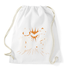 PRINTFASHION Motoros barátság - Sportzsák, Tornazsák - Fehér tornazsák