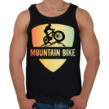 PRINTFASHION MOUNTAIN BIKE - Férfi atléta - Fekete atléta, trikó