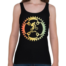 PRINTFASHION MOUNTAIN BIKE - Női atléta - Fekete