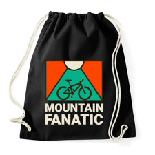 PRINTFASHION MOUNTAIN FANATIC 2 - Sportzsák, Tornazsák - Fekete tornazsák