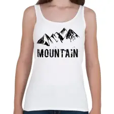 PRINTFASHION Mountain  - Női atléta - Fehér női trikó