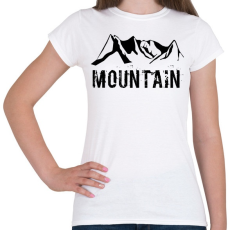 PRINTFASHION Mountain  - Női póló - Fehér