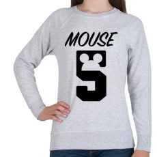 PRINTFASHION Mouse 5 - Női pulóver - Sport szürke