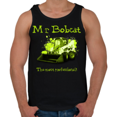 PRINTFASHION Mr Bobcat 3 - Férfi atléta - Fekete