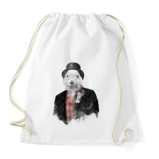PRINTFASHION Mr Phil - Sportzsák, Tornazsák - Fehér tornazsák