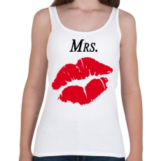 PRINTFASHION Mrs. Lips - Női atléta - Fehér