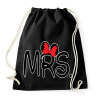 PRINTFASHION MRS. - Sportzsák, Tornazsák - Fekete
