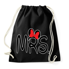 PRINTFASHION MRS. - Sportzsák, Tornazsák - Fekete tornazsák