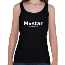 PRINTFASHION mstar fehér polominta - Női atléta - Fekete női trikó