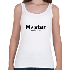PRINTFASHION mstar logo polominta - Női atléta - Fehér női trikó
