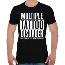 PRINTFASHION MTD - Férfi póló - Fekete férfi póló