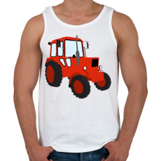 PRINTFASHION mtz - Férfi atléta - Fehér